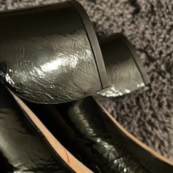 Chloe Black patent solid heels size 37 EUR 6,5 USA. - Picture 10 of 15